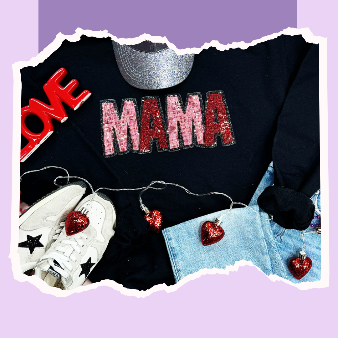 Sequin Mama Top