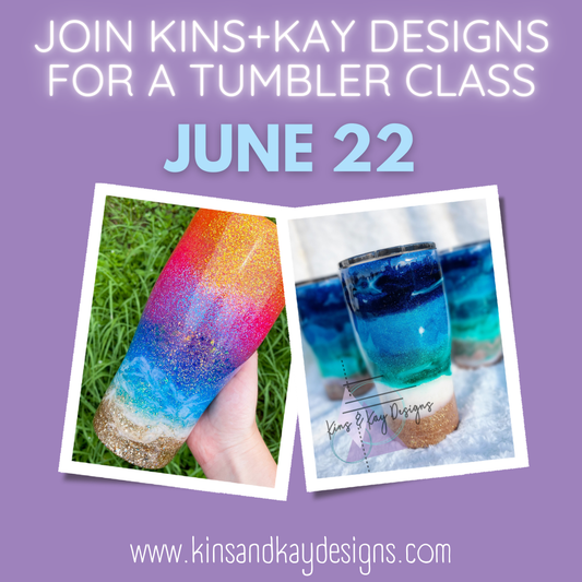 Beach Tumbler - Summer Tumbler Class